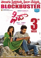 Fidaa 3rd Week Posters